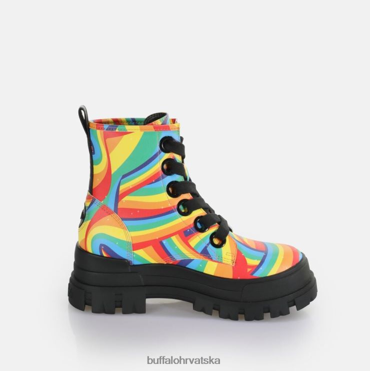 crna duga Buffalo aspha lace up hi ankle-boot vegan |čizme TDD6T370